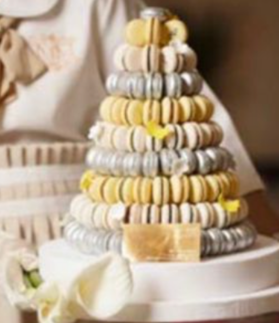 Macaron Pyramid with Logo